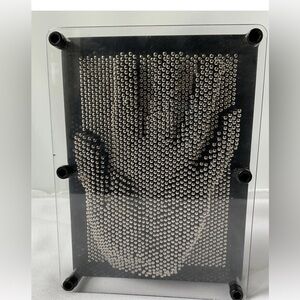 Classic 3D Metal Pin Art For Desks, Shelves, Display. Kids/Adults 8 X 6 X 2